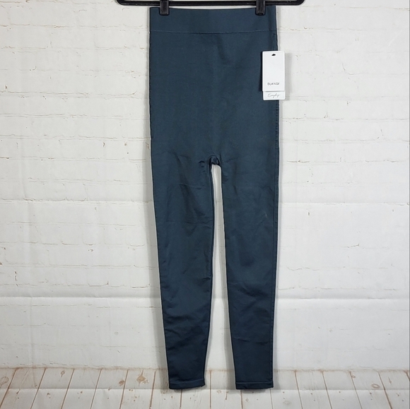 BLANQI Highwaist Postpartum + Nursing Support Seamless Leggings in Storm Medium - Picture 2 of 8